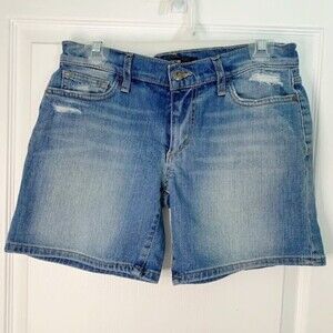 Joe's Jeans Denim Dana Distressed Casual Summer Medium Wash Shorts